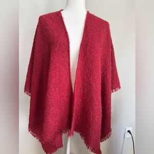 Orvis Rich Red Women's Poncho